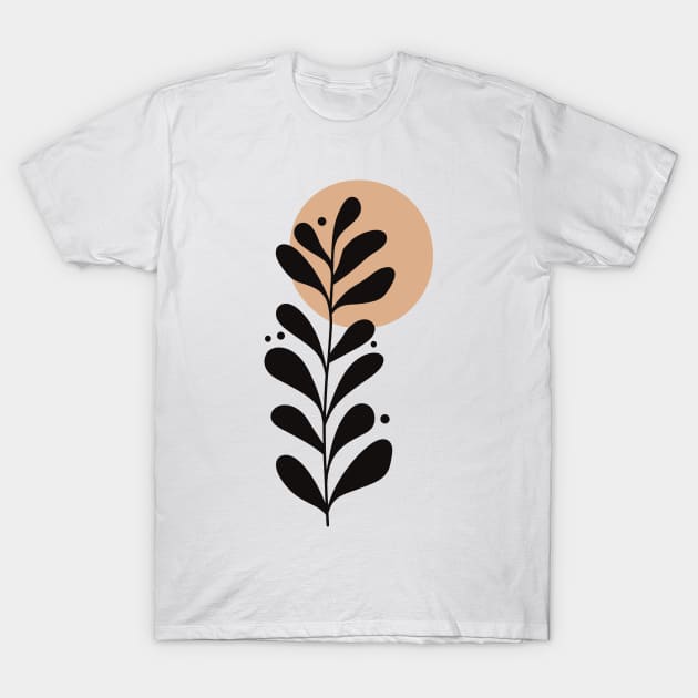 Leafy Flora (Orginal Colors) T-Shirt by Hawal Cases